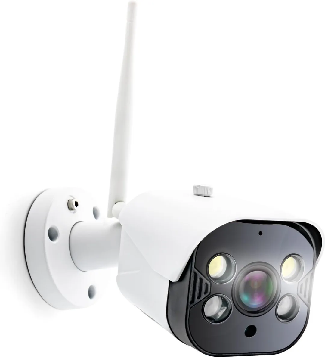 Caliber HWC404 Buitencamera Full HD 1080P - Wifi IP Camera - Wit