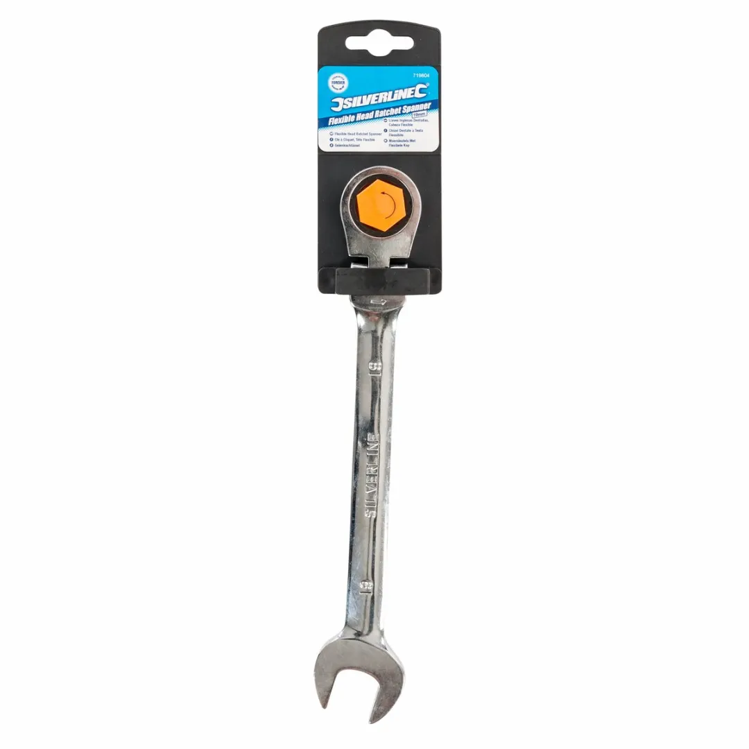 Silverline Steeksleutel 13mm - Flexibel