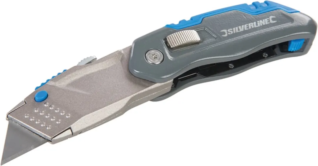 Silverline Intrekbaar Vouwmes 165mm