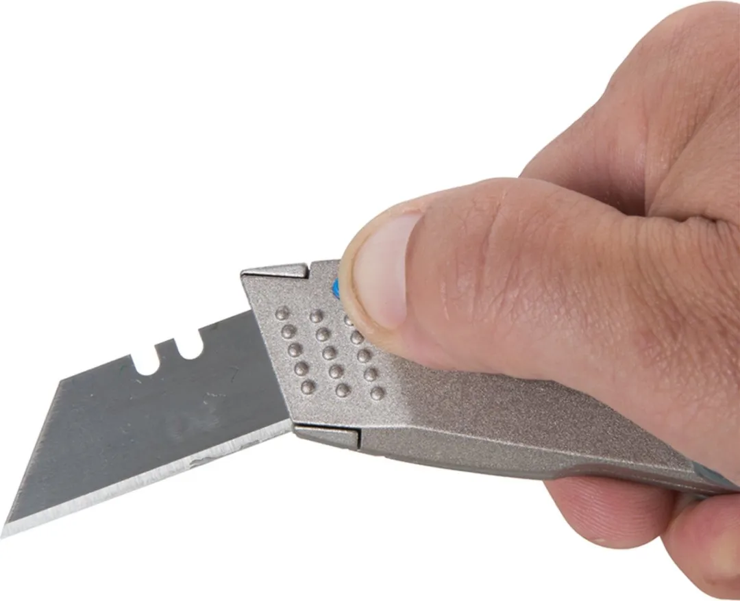 Silverline Intrekbaar Vouwmes 165mm - 5 Stuks (4x Reserves)