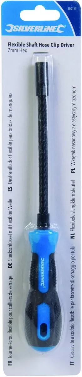 Silverline Flexibele Slangklem Sleutel 7mm