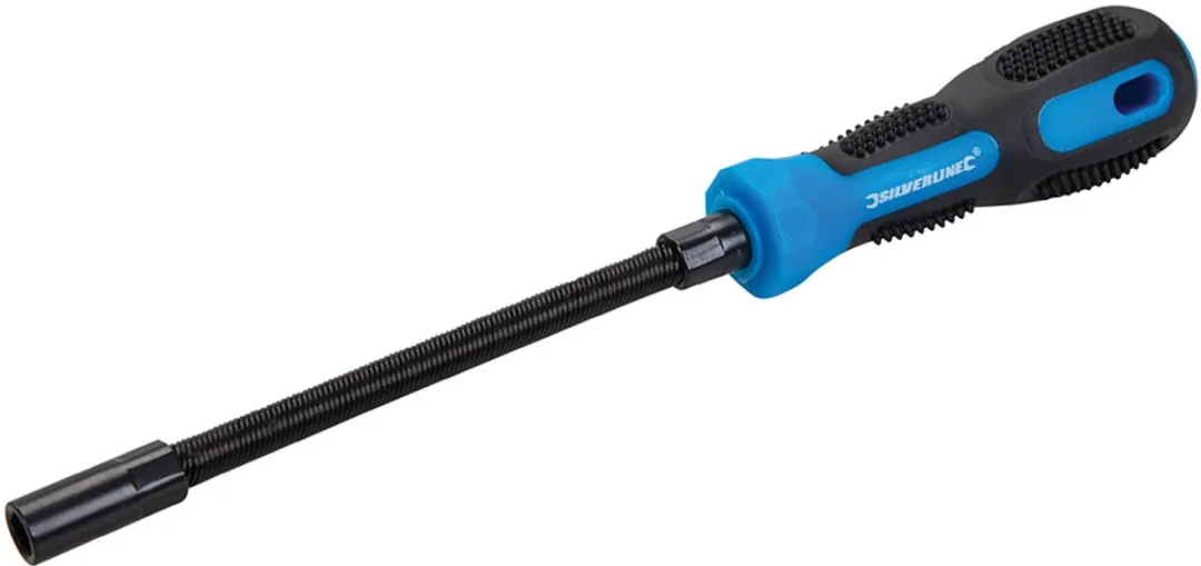 Silverline Flexibele Slangklem Sleutel 7mm - 230mm