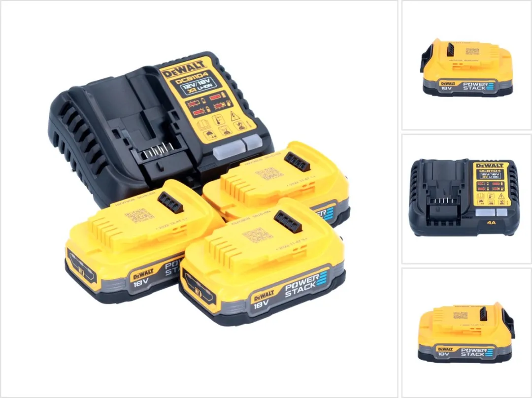 DeWalt DCB1104 E3 Accustartset 12V/18V