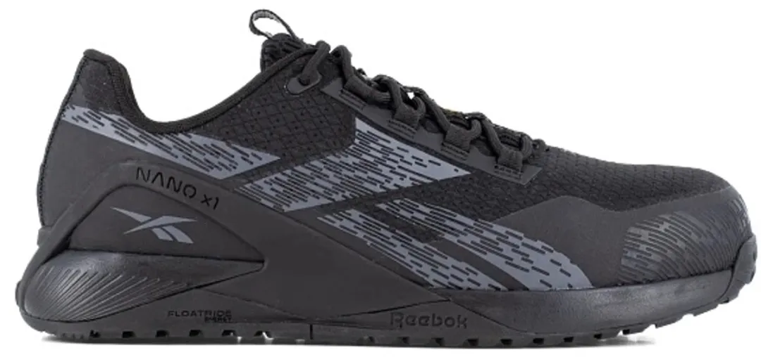 Reebok Work S3 Nano X1 Werkschoenen - Zwart
