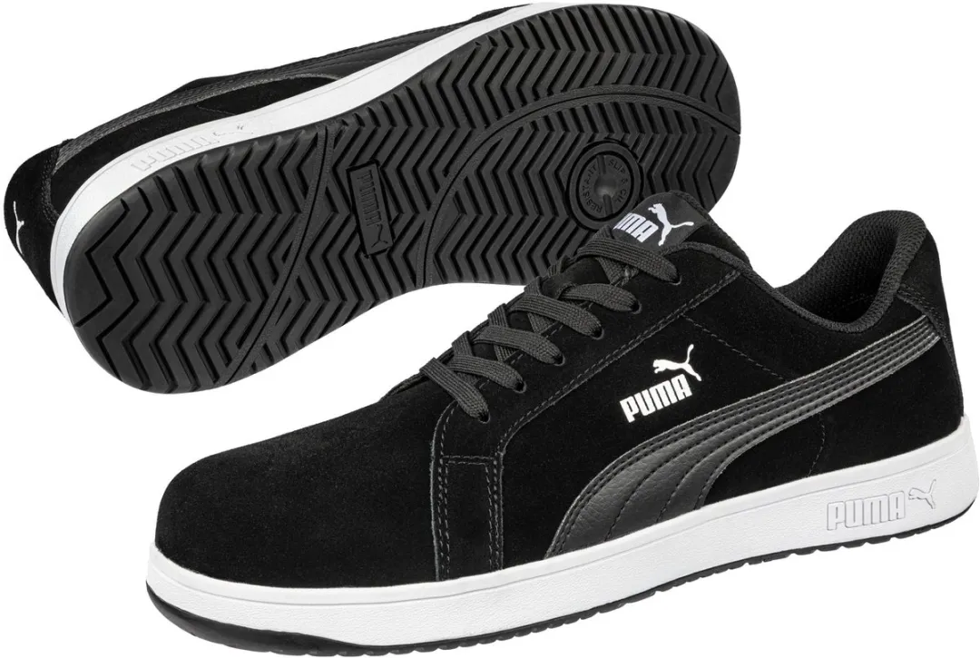 PUMA Icon Suede Black Laag S1P 640010 - Werklaarzen - Maat 49 - afbeelding 6 van 6
