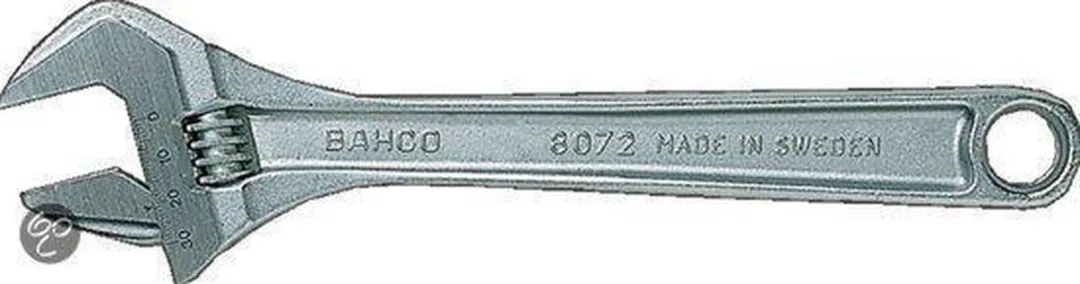 Bahco 80C Verstelbare Steeksleutel - Metrisch