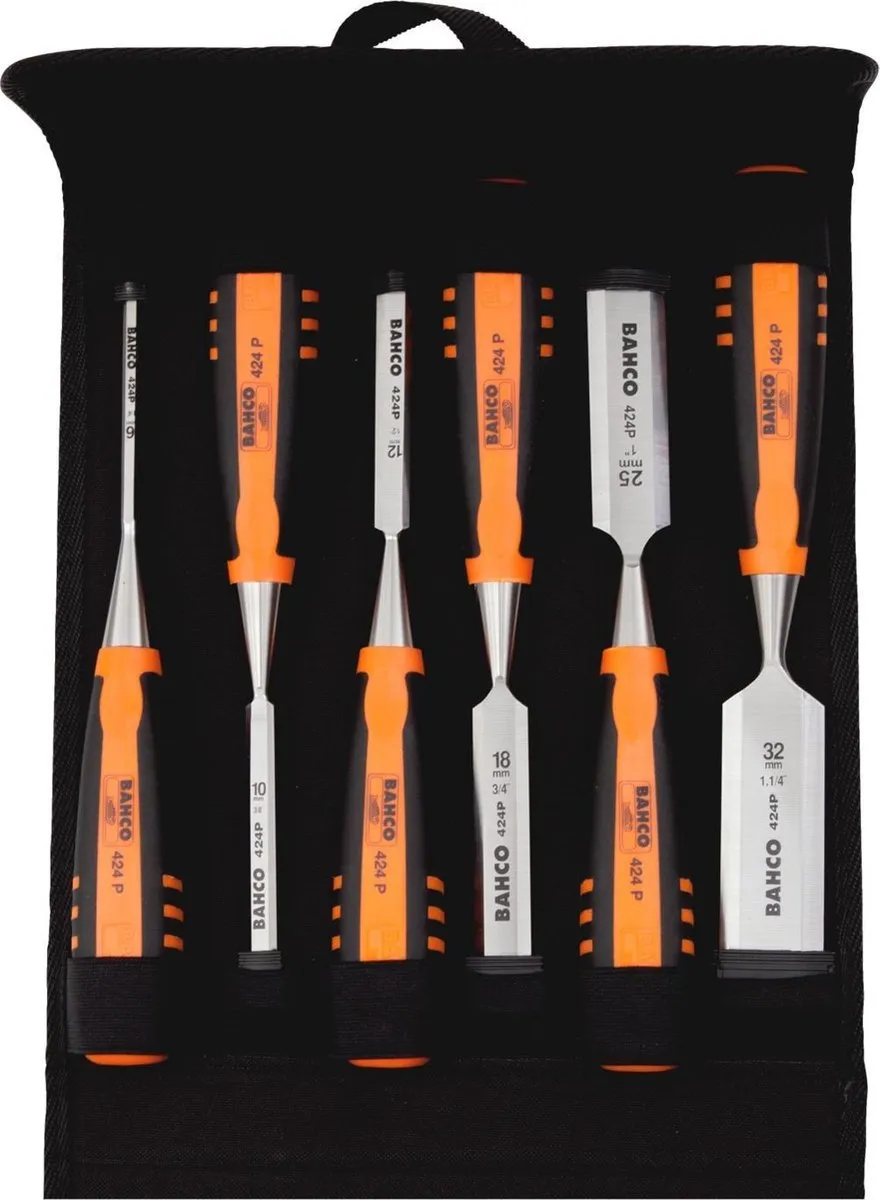 Bahco 424P-S6-PP Steekbeitelset