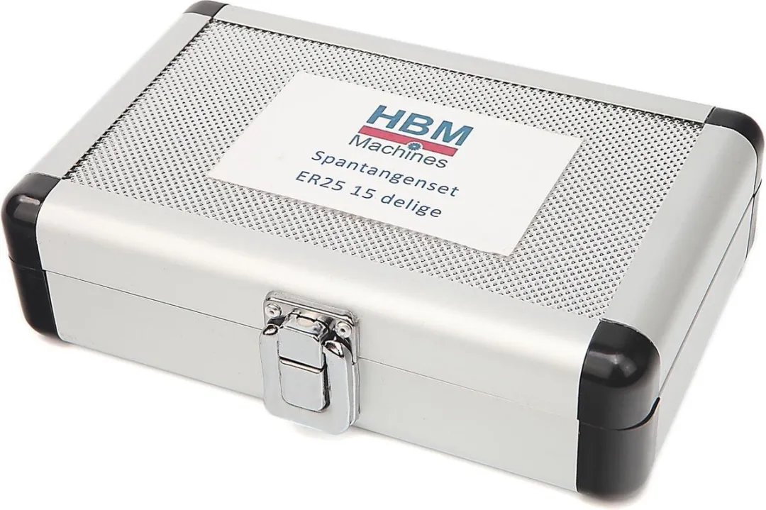 HBM ER 25 Spantangenset 15-delig - 0,01mm Zuiverheid