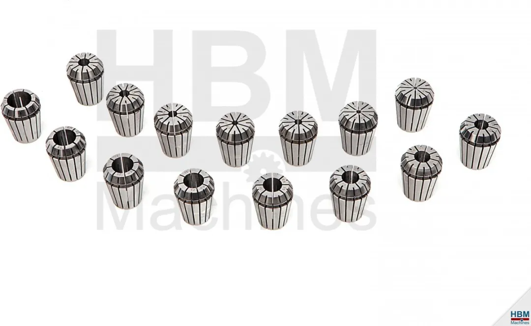 HBM ER 25 Spantangenset 15-delig - 0,01mm Zuiverheid