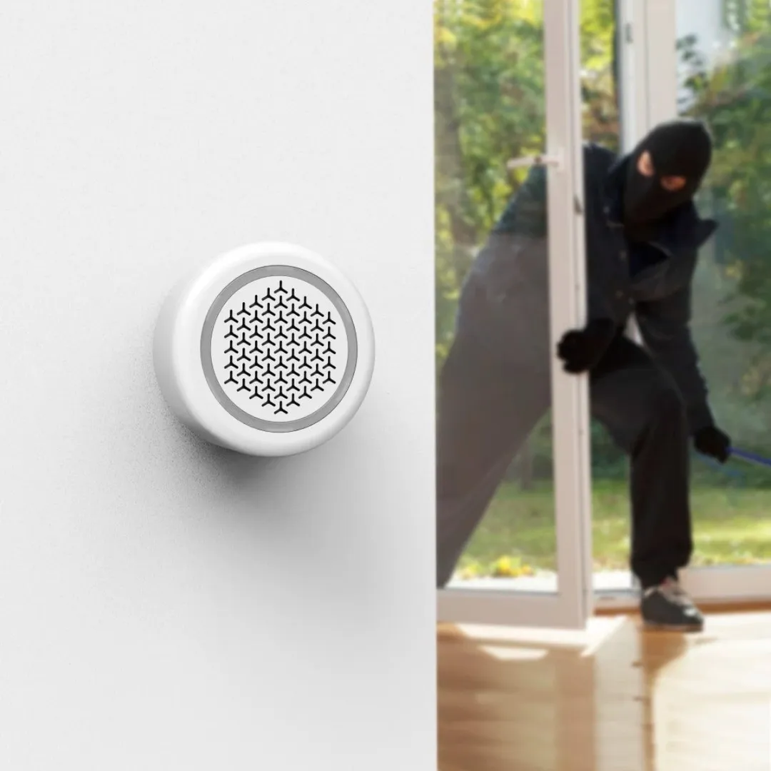 Hama Wi-Fi Smart Home Alarmsirene 00176590 - Wit