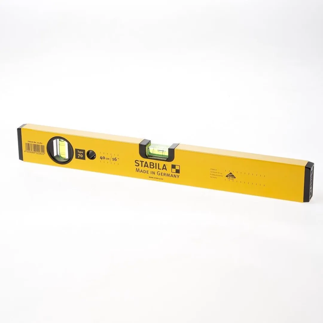 Stabila Type 70 Waterpas 40cm - 2 Libellen