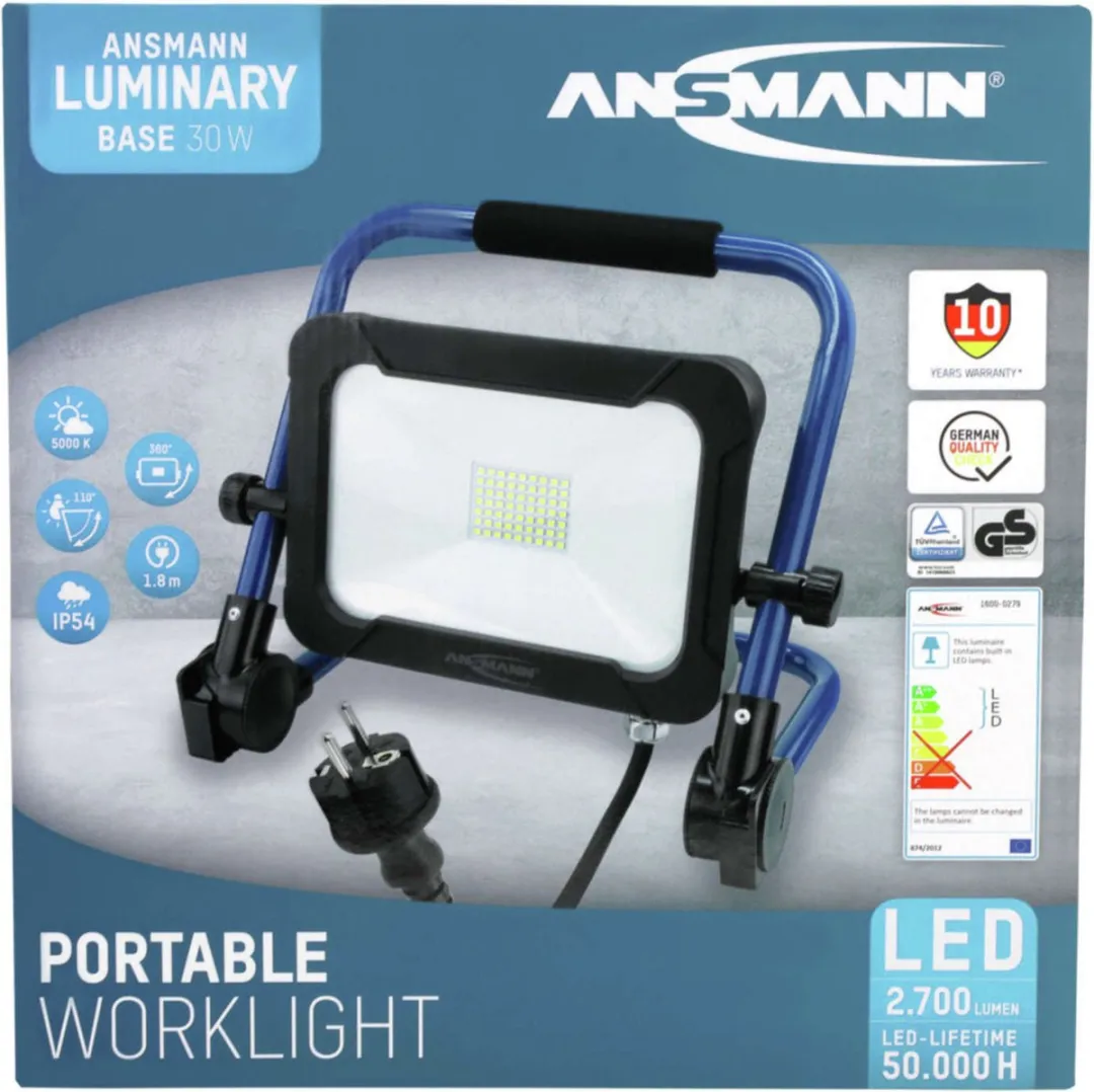 Ansmann FL2400AC Bouwlamp 30W 2400lm