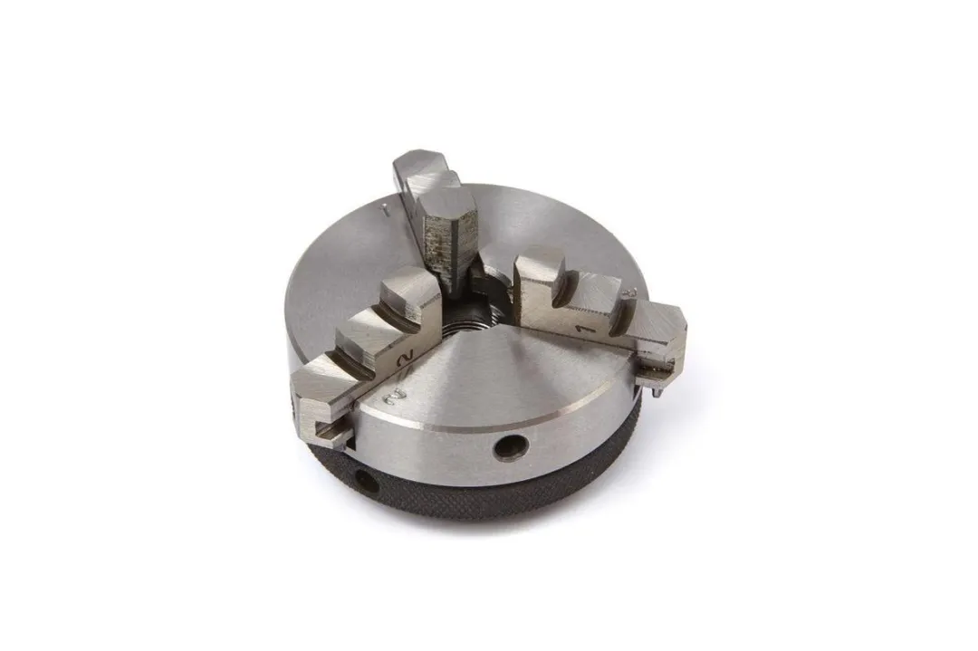 HBM 65mm Zelfcentrerende 3-Klauwplaat M14x1 - Zilver