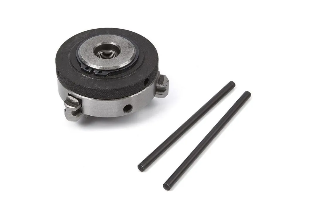 HBM 65mm Zelfcentrerende 3-Klauwplaat M14x1 - Zilver