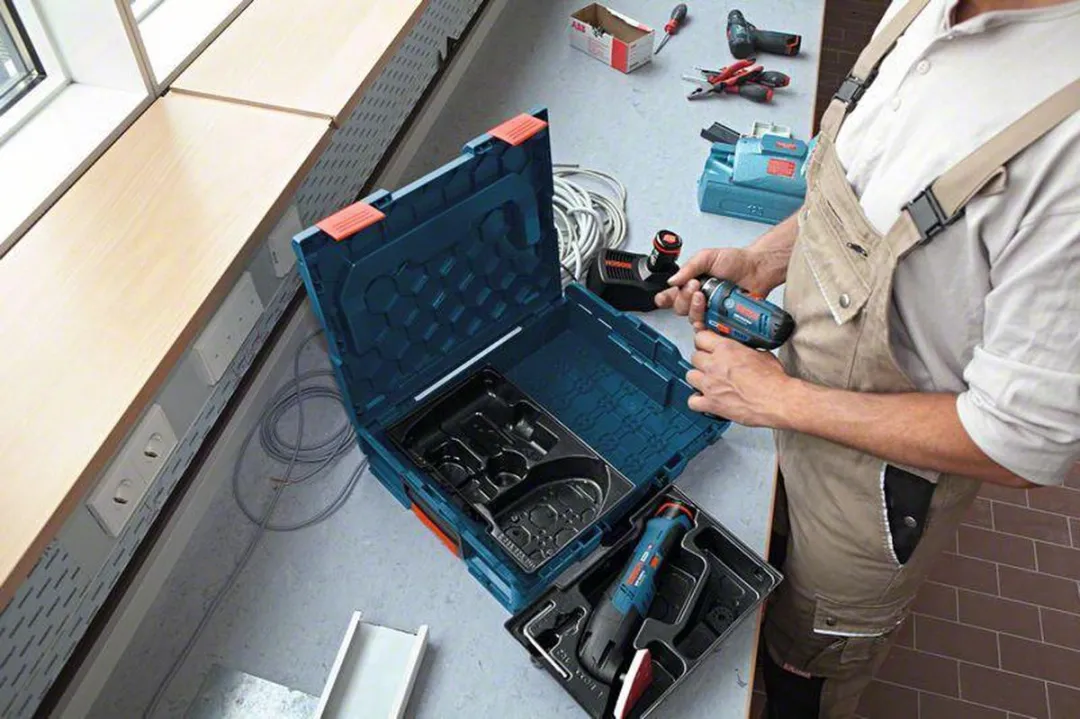 Bosch Professional Rasterschuimstofinleg L-BOXX 136 1600A001S1 - Zwartgrijs