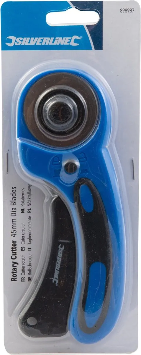 Silverline Rotatiemes Ø45mm - Blauw