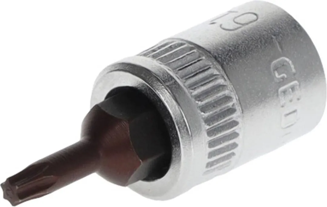 Gedore Torx DIN3120-C 1/4" T9x30,5mm Inzetstuk - 1 Stuk - afbeelding 6 van 6
