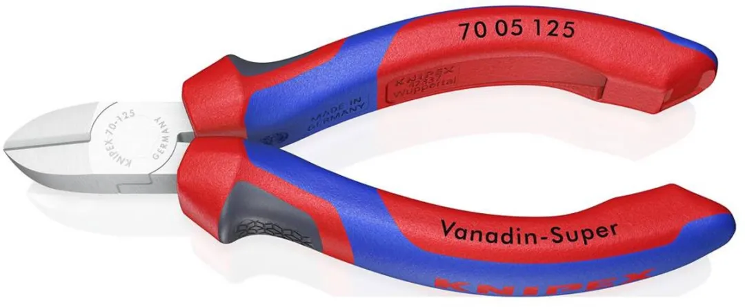 Knipex 70 05 125 Zijsnijtang 125mm - Verchroomd