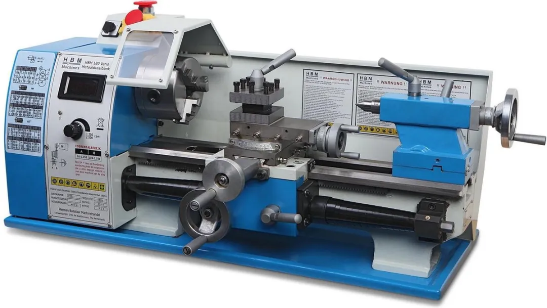 HBM 180 Vario Metaaldraaibank
