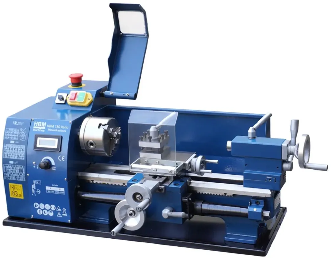 HBM 180 Vario Metaaldraaibank