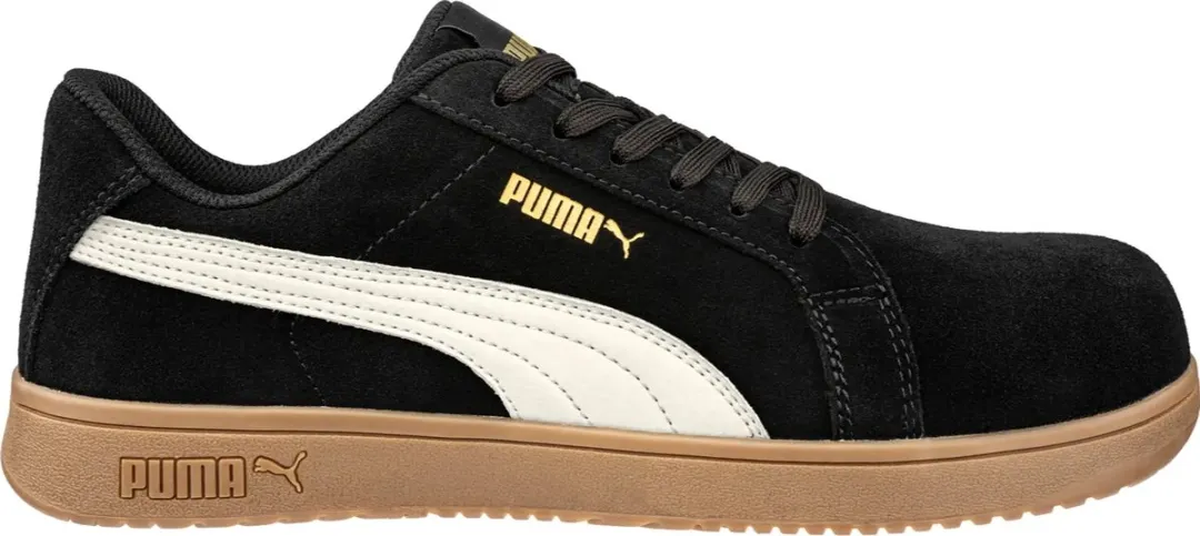 PUMA S1PL Iconic Black Gum Werkschoenen