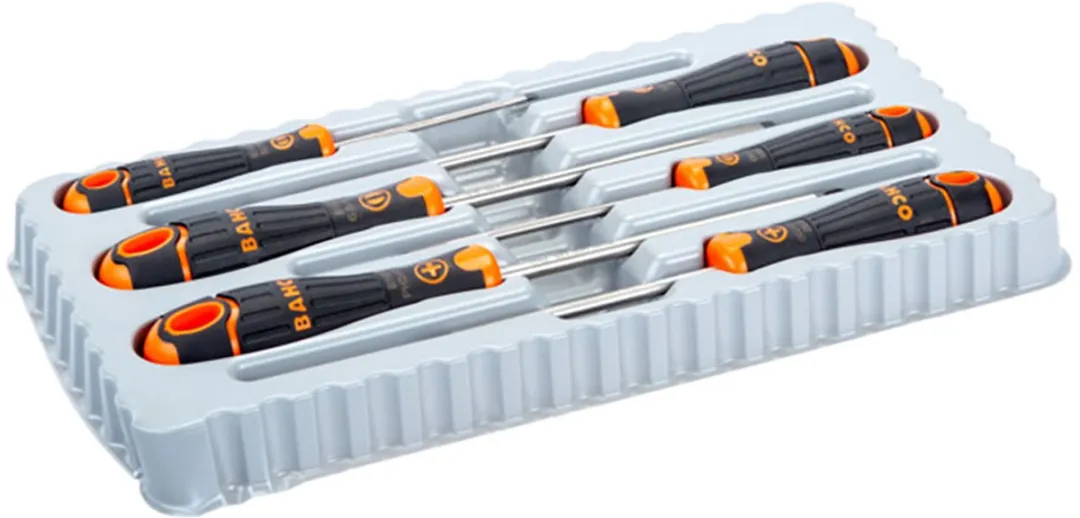 Bahco Schroevendraaierset 6-delig - Multicolor