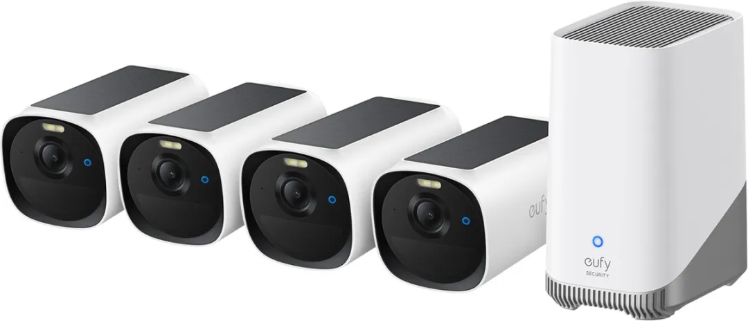 Eufy eufyCam E40 E8144325 IP-camera 4-Cam Kit
