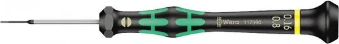 Wera 05117990001 Elektrischschroevendraaierbit SL 0,8x0,16x40mm