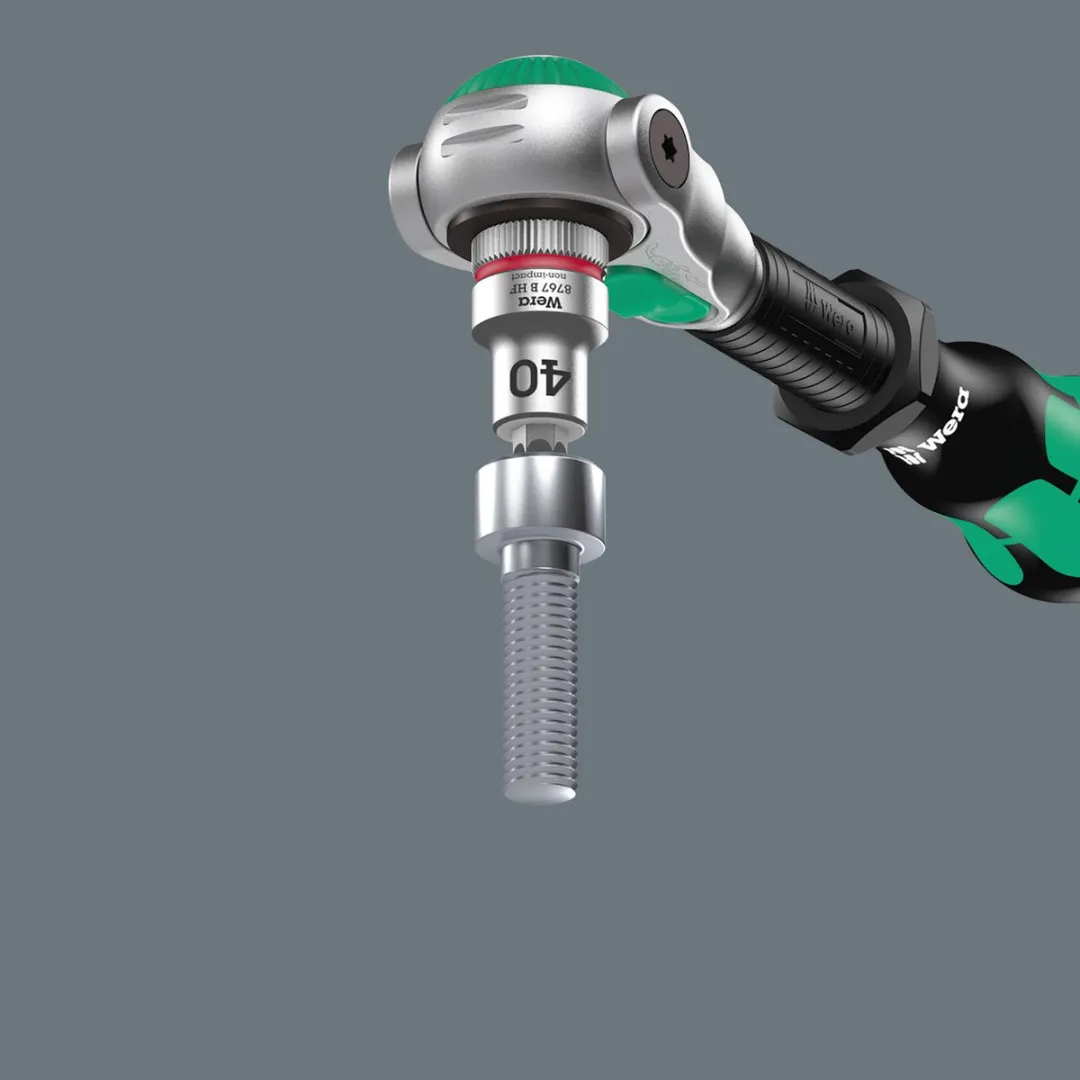 Wera 8100 SA Zyklop Speed Dopsleutelset 42-delig - 1/4" - afbeelding 6 van 6