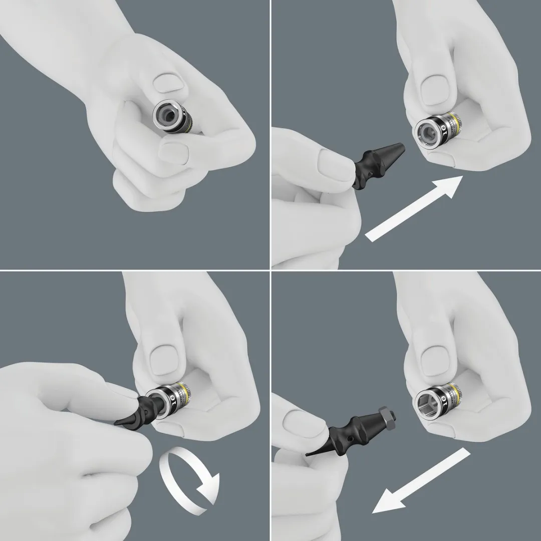 Wera 8100 SA Zyklop Speed Dopsleutelset 42-delig - 1/4"