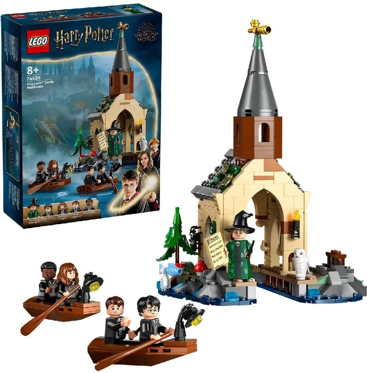 LEGO Harry Potter Kasteel Zweinstein 76426 - 350 Stukken - 6 Minifiguren - afbeelding 6 van 6