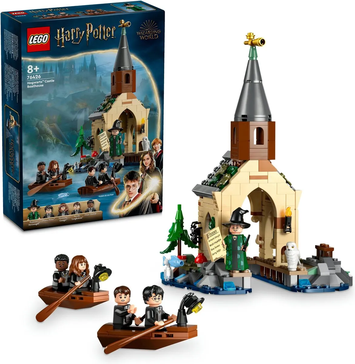 LEGO Harry Potter Kasteel Zweinstein 76426 - 350 Stukken - 6 Minifiguren - afbeelding 2 van 6