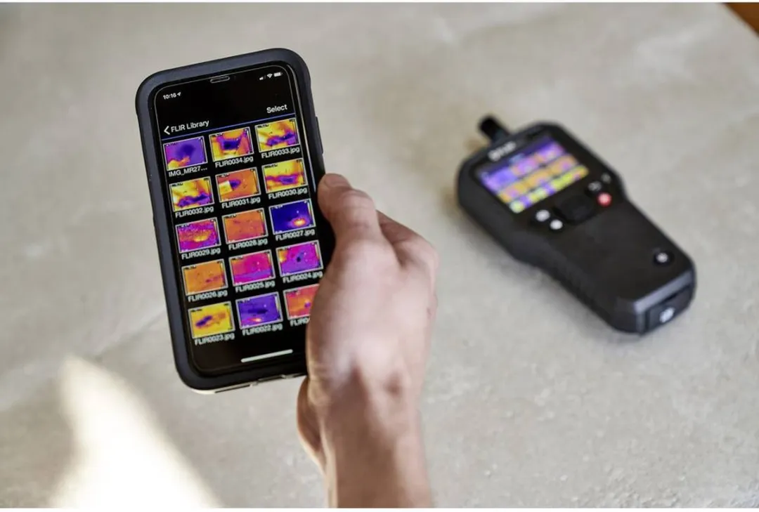 FLIR MR277 Materiaalvochtmeter - Warmtebeeldcamera & IR-temp
