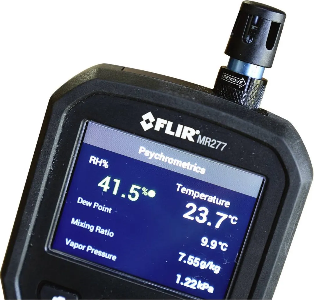 FLIR MR277 Materiaalvochtmeter - Warmtebeeldcamera & IR-temp