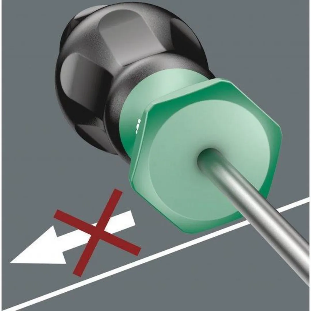 Wera PZ 3 Schroevendraaier 150mm - Groen/Zwart