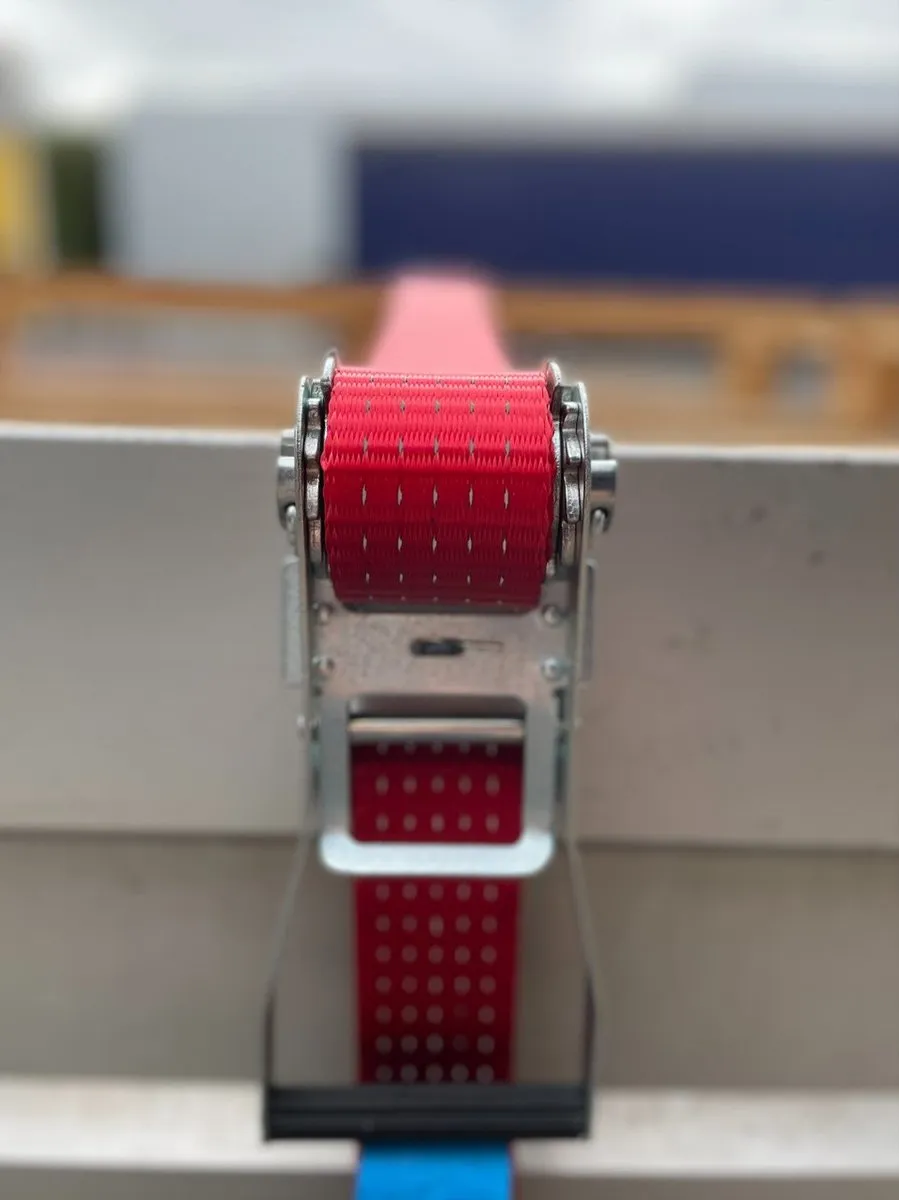 Jumbo Heavy Duty Spanband 2-delig 3m 50mm - 2000/4000kg Rood