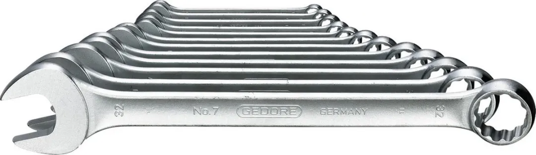 Gedore 6093150 Ring-steeksleutelset 12-delig