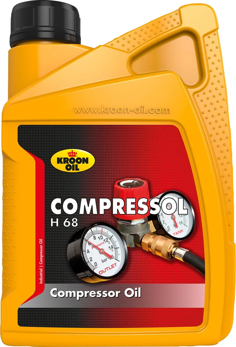 Kroon-Oil Compressol H 68 Compressorolie 1L