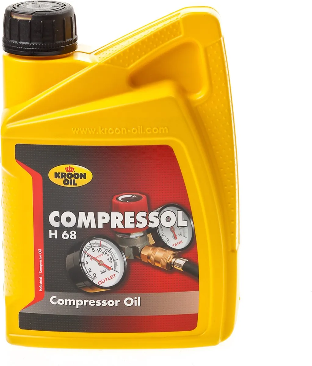 Kroon-Oil Compressol H 68 Compressorolie 1L