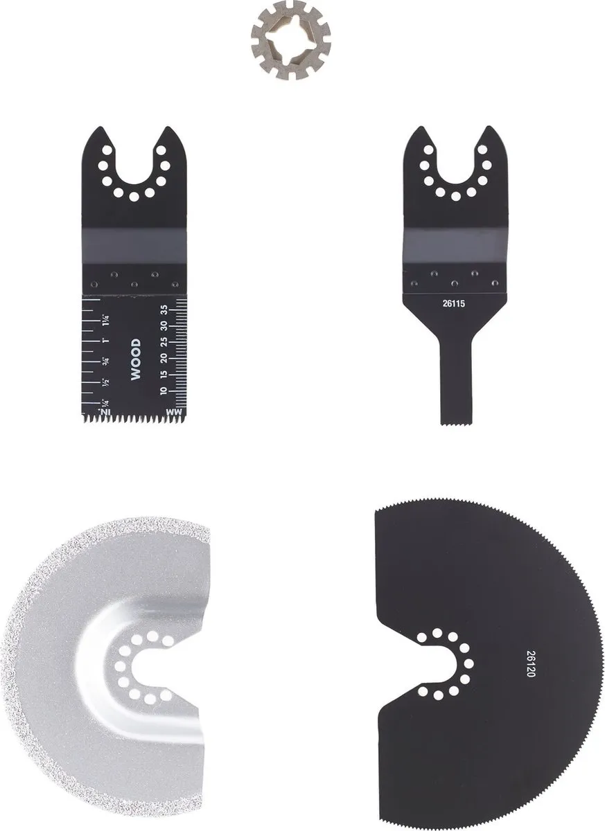 Irwin Set Segmentzaagbladen 4 Stuks