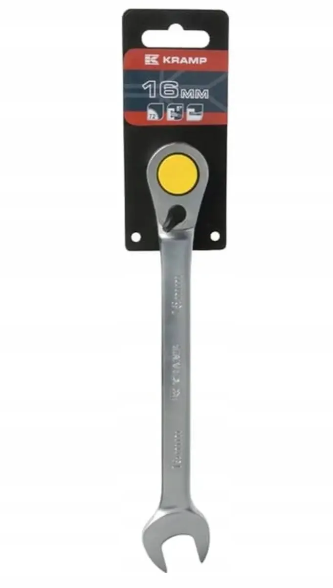 Kramp Ringsleutel met Ratel 16 mm - 72 Tanden
