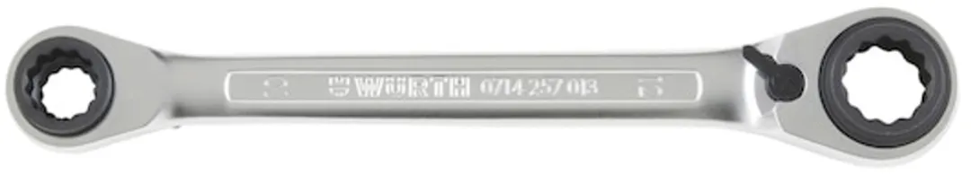 Würth Dubbele Ratelringsleutel 4-in-1 0714257013