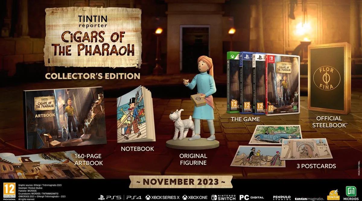 Mindscape Tintin Reporter Cigars of the Pharaoh Collector's Edition - PS4