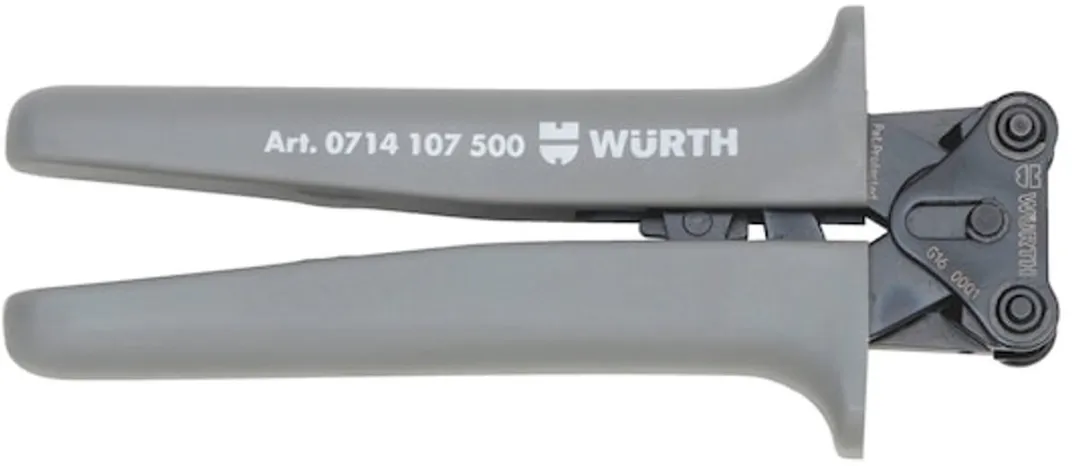 Würth Krimptang voor verwisselbare koppen