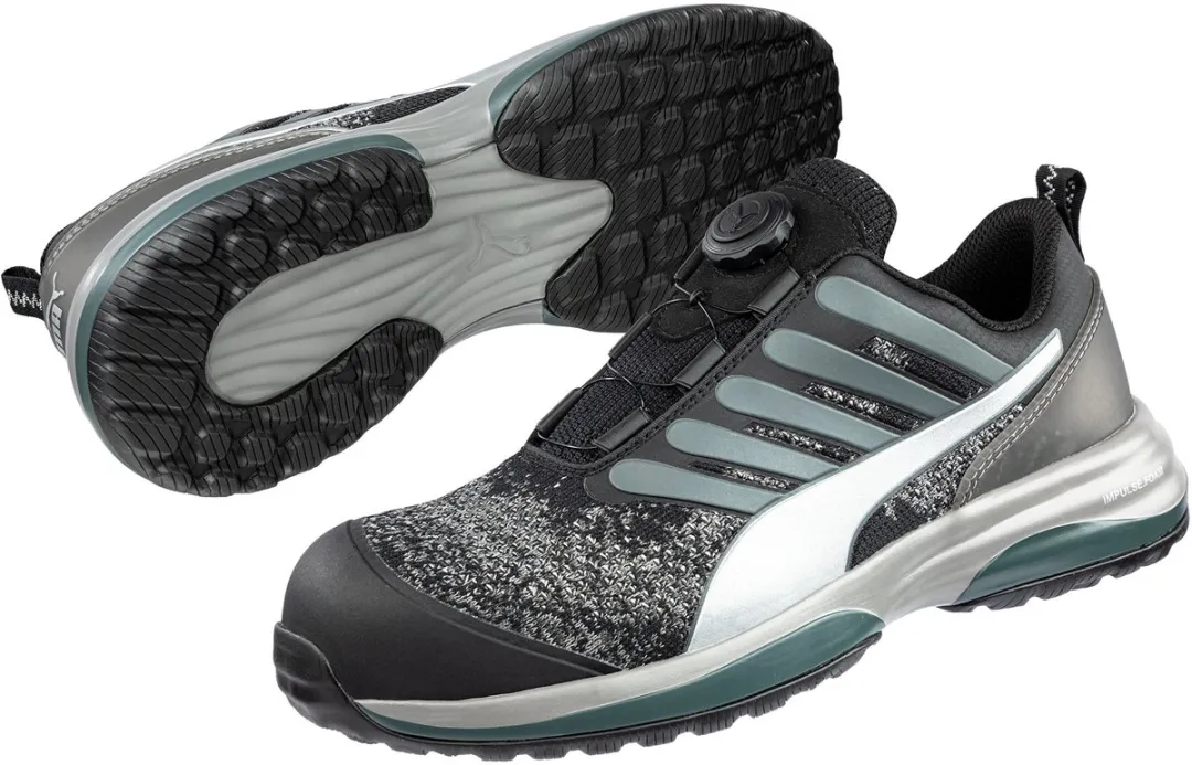 PUMA Charge Black S1P - Zwart - 38
