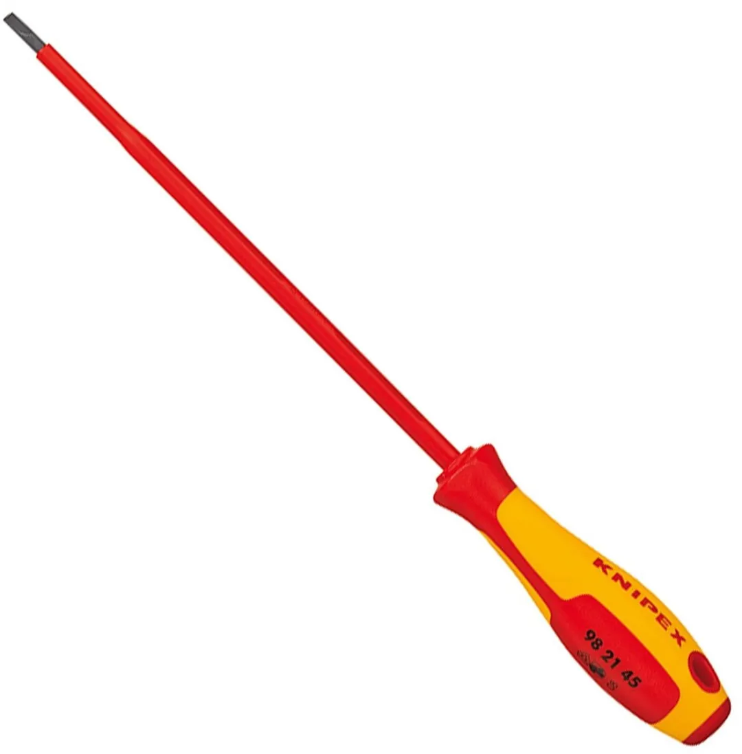 Knipex 98 21 45 Schroevendraaier sleuf 45x08mm VDE