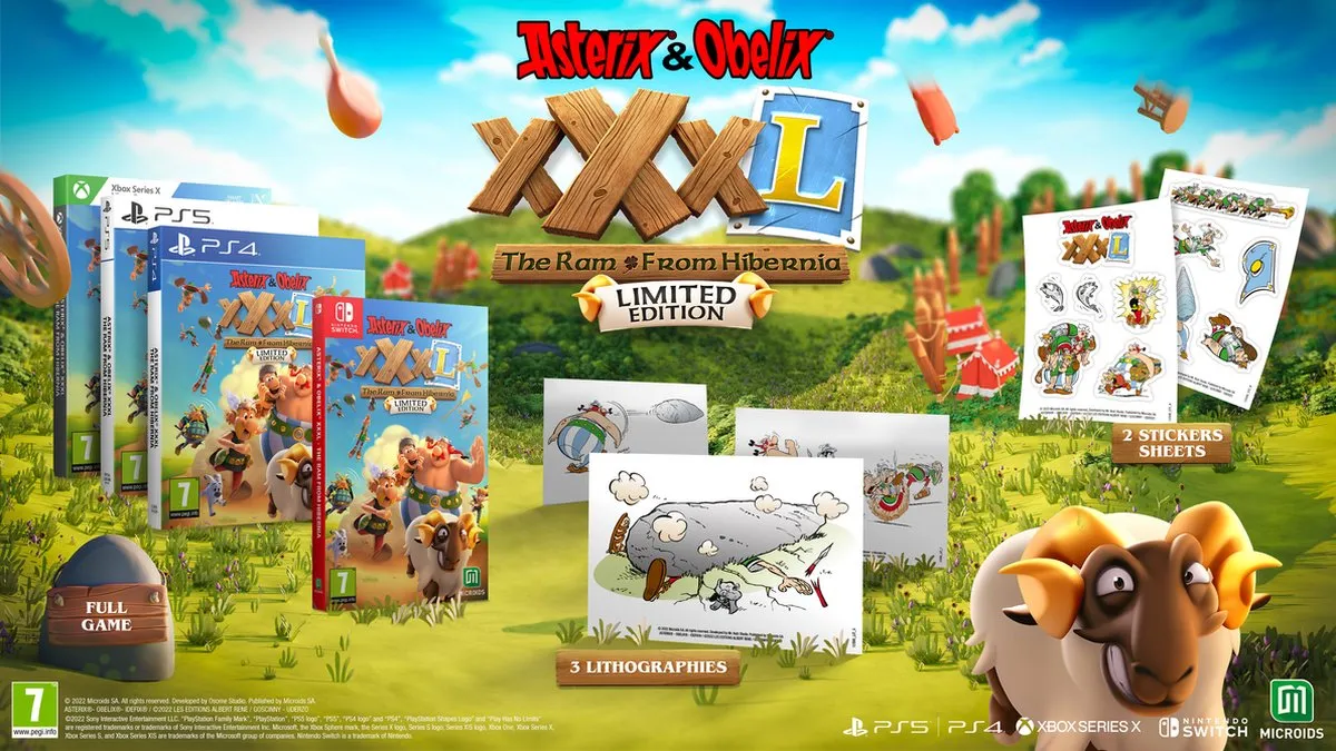 Mindscape Asterix & Obelix XXXL The Ram From Hibernia - PS4
