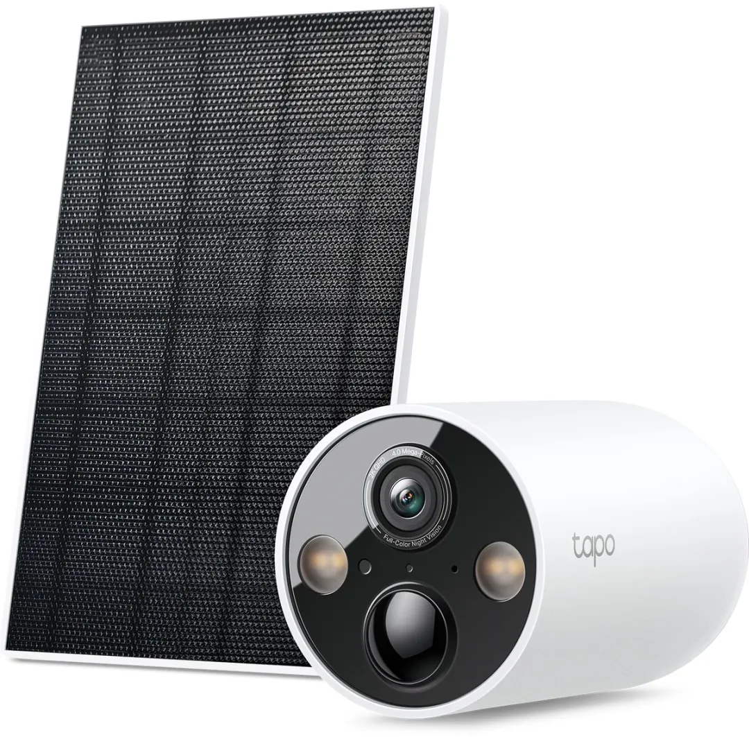 TP-Link Tapo C425 KIT Beveiligingscamera - 2K Zonnepaneelkit Wit