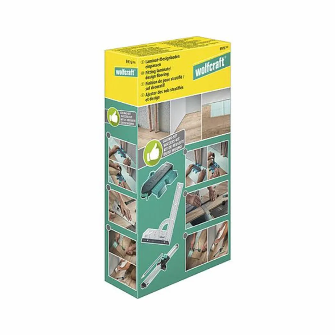 Wolfcraft Laminaat Legset Contourmal 6976000