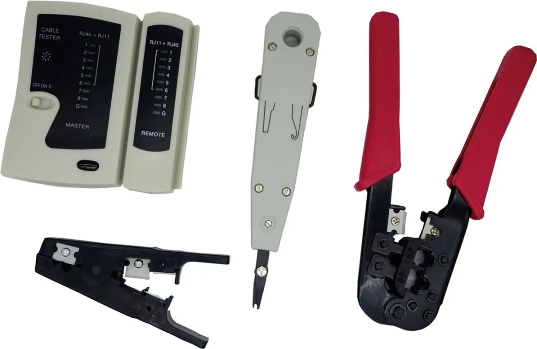 Value Netwerktoolset 4-delig - Zwart - afbeelding 2 van 6